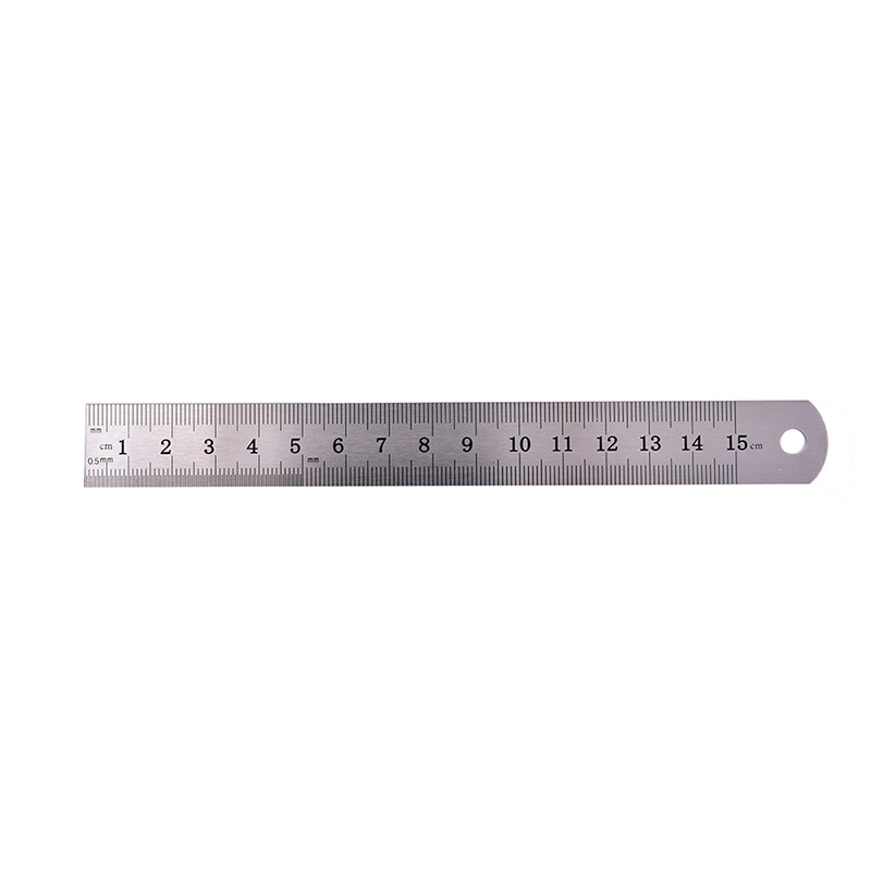 Thước Đo Hai Mặt Bằng Kim Loại 1 15cm