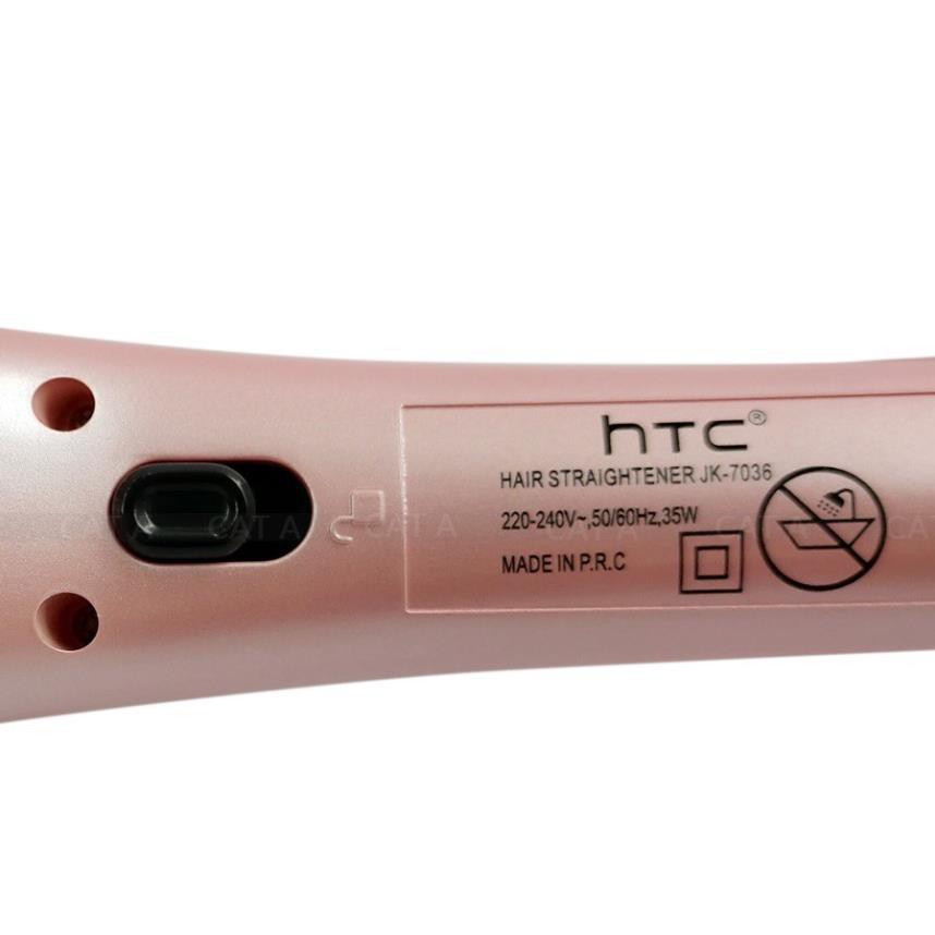 Máy ép tóc HTC JK7050 - Là thẳng tóc, duỗi tóc với mức nhiệt tốt, không gây gãy rụng tóc!