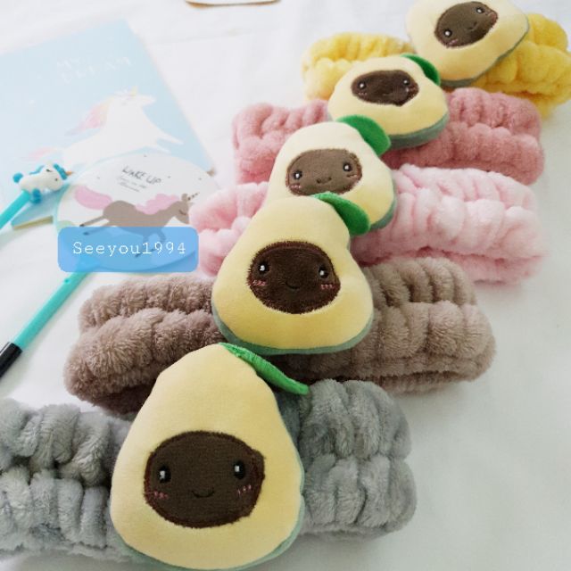 Băng Đô Quả Bơ Bé Bơ Siêu Cute (Loại 1 dày Dặn)