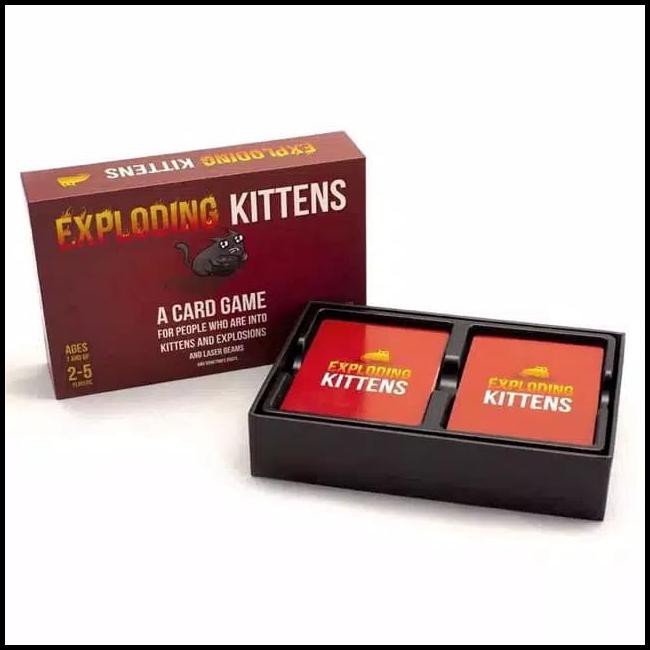 Bộ Đồ Chơi Boardgame Exploding Kittens + Nsfw + Imploding + Streaking Kitten Hbg151