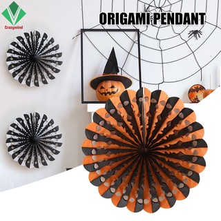 Tổ ong 3d bằng giấy có lỗ treo trang trí halloween