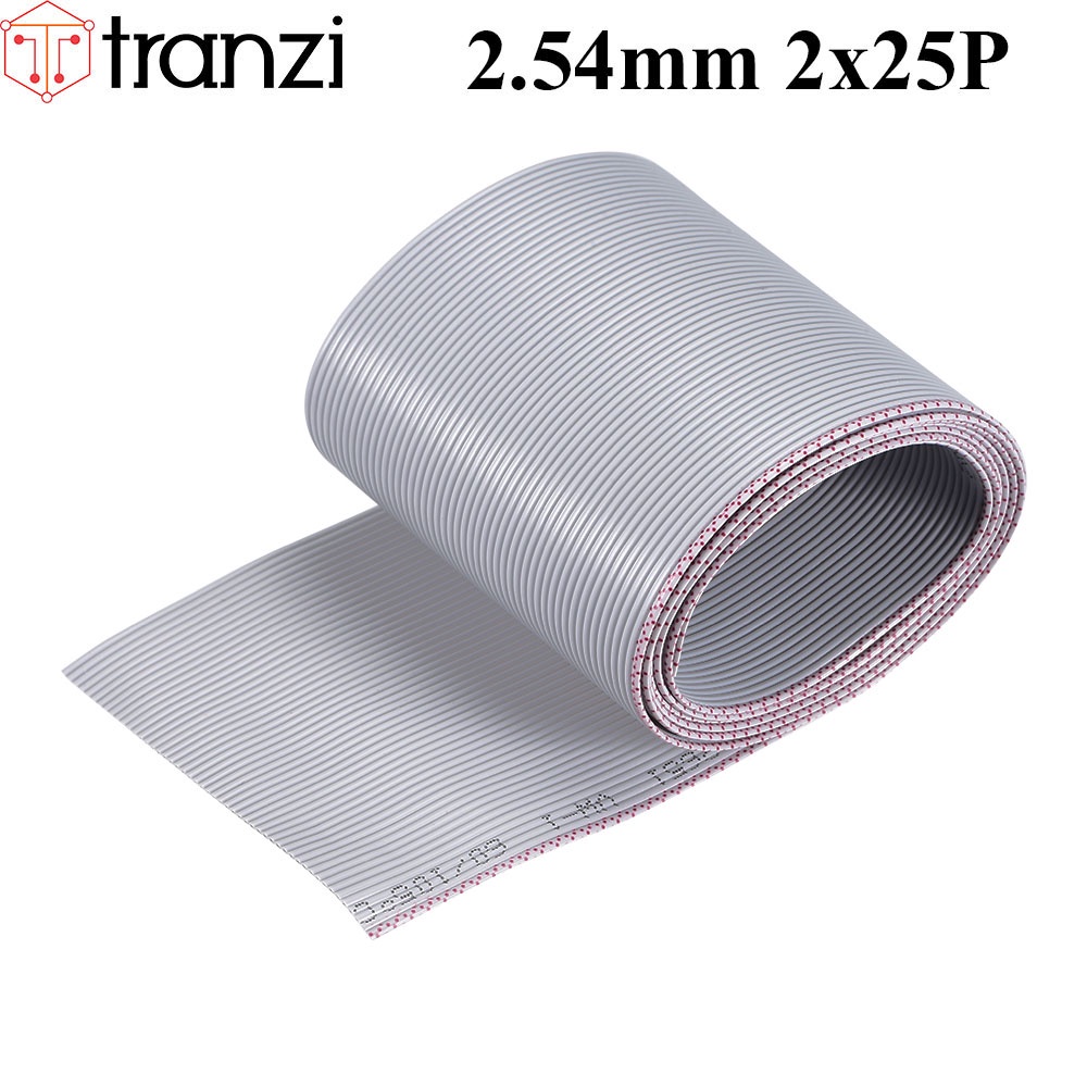 Dây FLAT RIBBON CABLE 2.54mm IDE IDC 2x25P - túi 1 mét