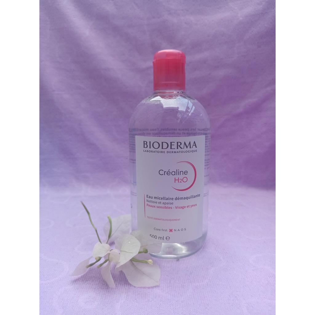 Nước Tẩy Trang Bioderma H2O 500ml Créaline Hồng, Sébium Xanh [BẢN NỘI ĐỊA PHÁP] | BigBuy360 - bigbuy360.vn