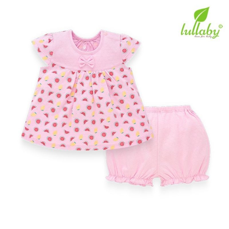 [Lullaby] Bộ cộc tay bé gái Lullaby mẫu 2020 siêu xinh (Sz 6m-4y)