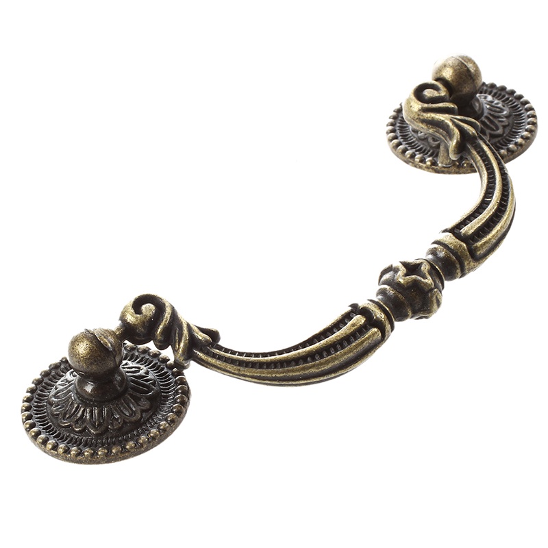 Tay nắm ngăn kéo cửa tủ bằng đồng cổ 100 mm