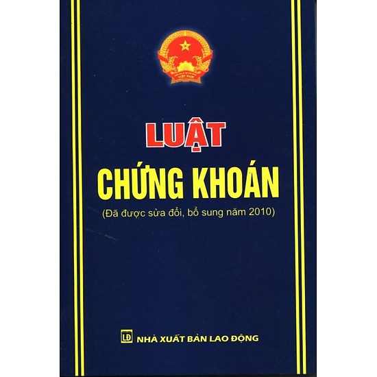 Sách - Luật Chứng Khoán (Năm 2019)