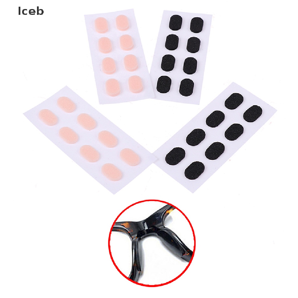 Bộ 8 Cặp Đệm Mũi Dán Kính Chống Trượt Bằng Silicone