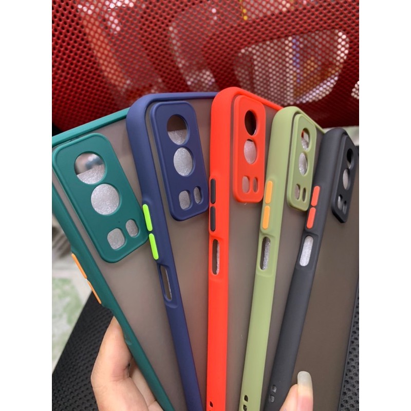 Ốp lưng vivo Y72 viền dẻo màu lưng nhám có viền bảo vệ tốt camera