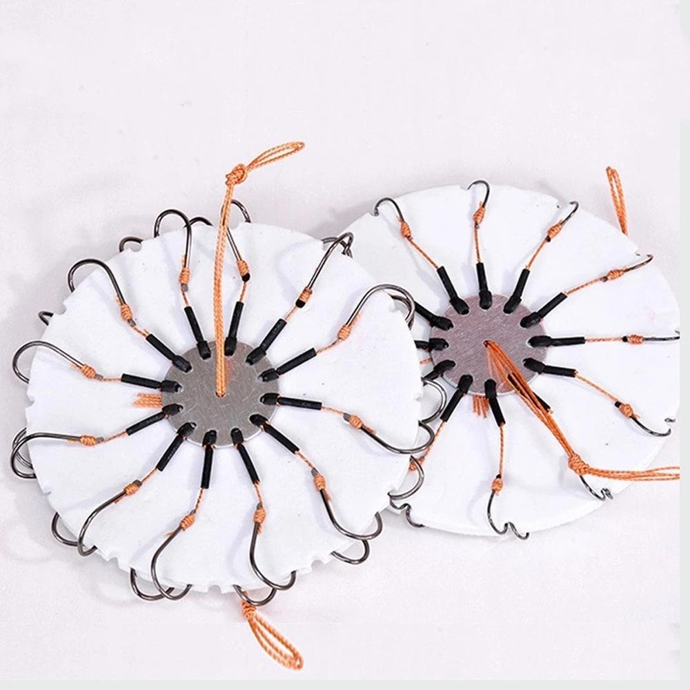 Lưỡi Câu Cá Bằng Thép Carbon Chống Gió Kèm Ống Móc Câu Chuyên Dụng