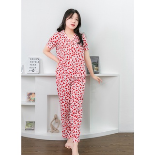 Pijama nữ mặc nhà vải đũi