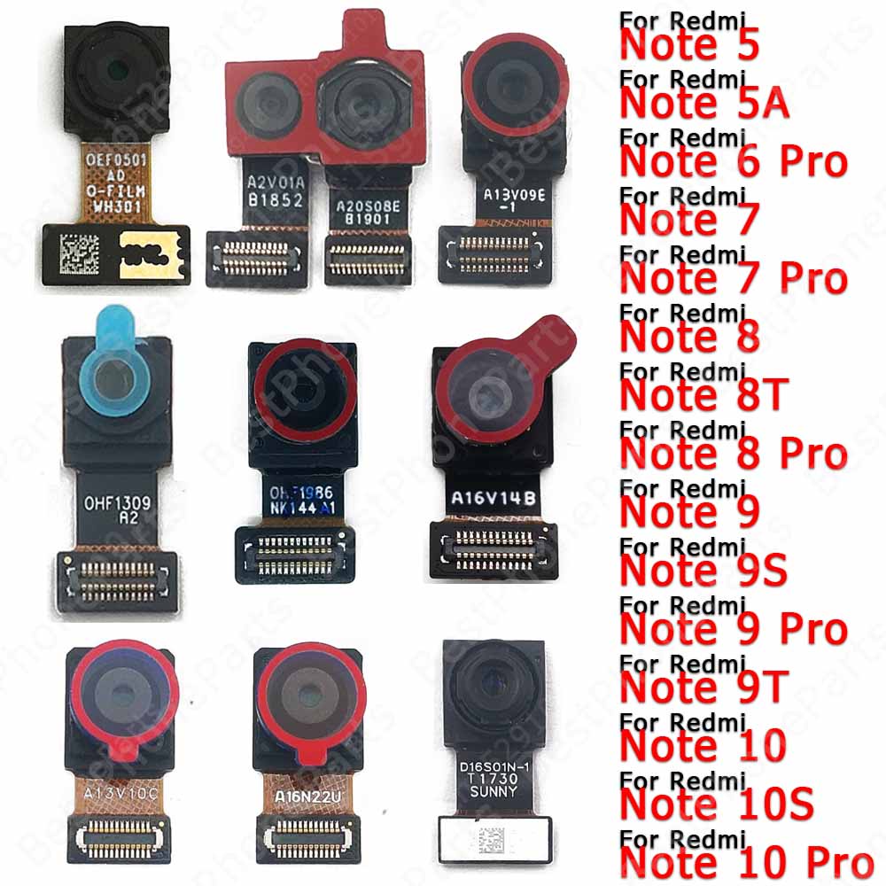 Camera Trước Chất Lượng Cao Thay Thế Cho Xiaomi Redmi Note 5 5A 6 7 8 8T 9 9S 9T 10 Pro 10S
