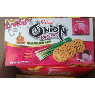 Bánh cracker Hành giòn Libra 150g