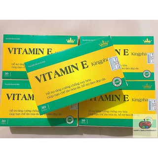 VITAMIN E - Làm đẹp da, chống ô-xy hoá, lão hoá làn da