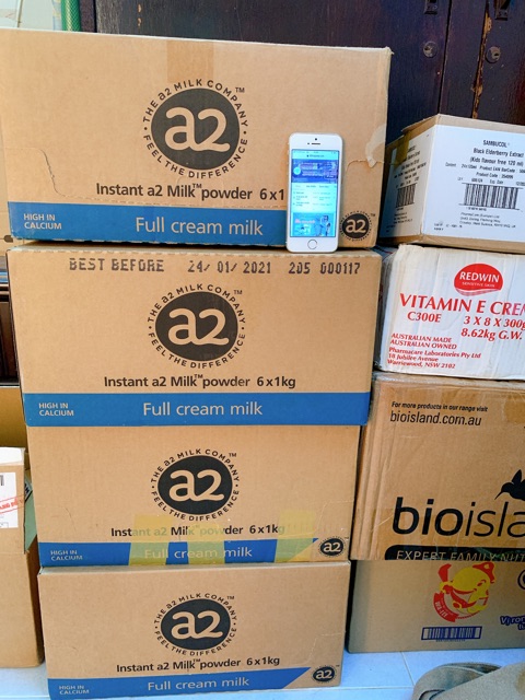 Sữa A2 Fullcream bịch 1 kg