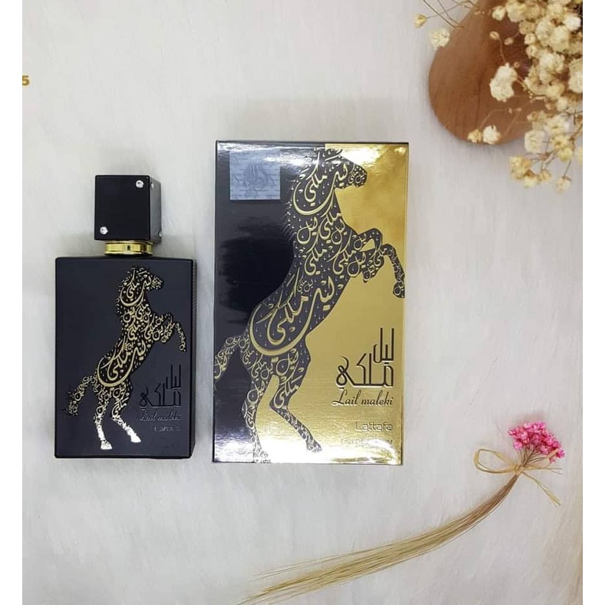 Nước hoa dubai Lattafa Lail Maleki con ngựa 100ml ấm áp, đẳng cấp dành cho nam giới