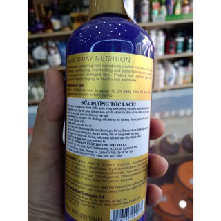 XỊT DƯỠNG TÓC LACEI NUTRITION TÍM 200ML