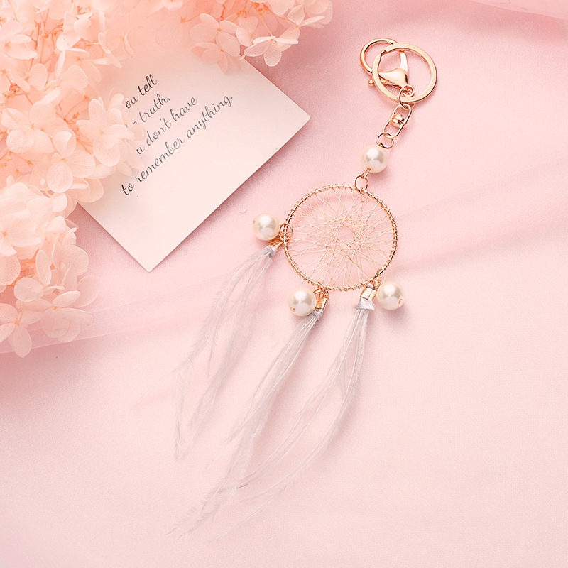 Móc Khóa Kim Loại Hình Dreamcatcher