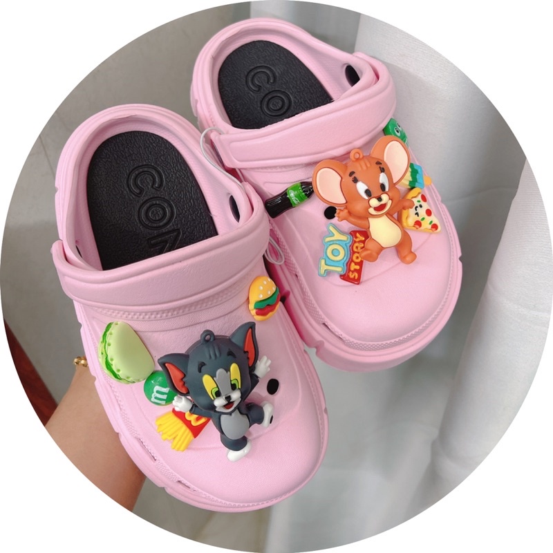 ❌DÉP SỤC CROSSS BÁNH MÌ ĐẾ 2CM KÈM TICKER 3D NỔI SIÊU HOT❌