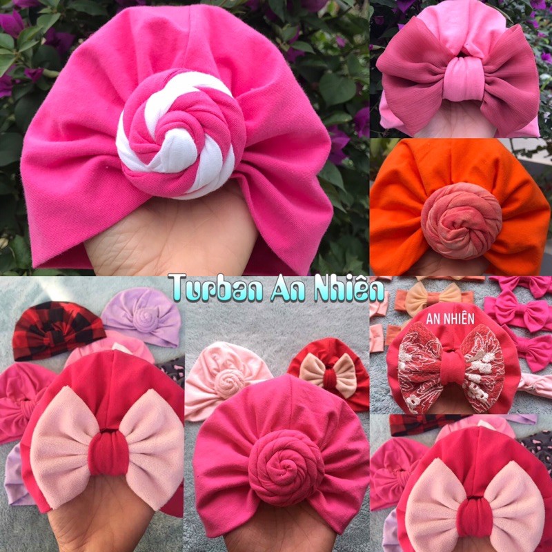 Combo sỉ mũ turban nhà An Nhiên