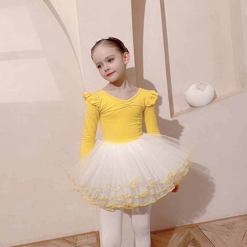 Váy Xòe Múa Ba Lê Xinh Xắn Cho Bé Gái