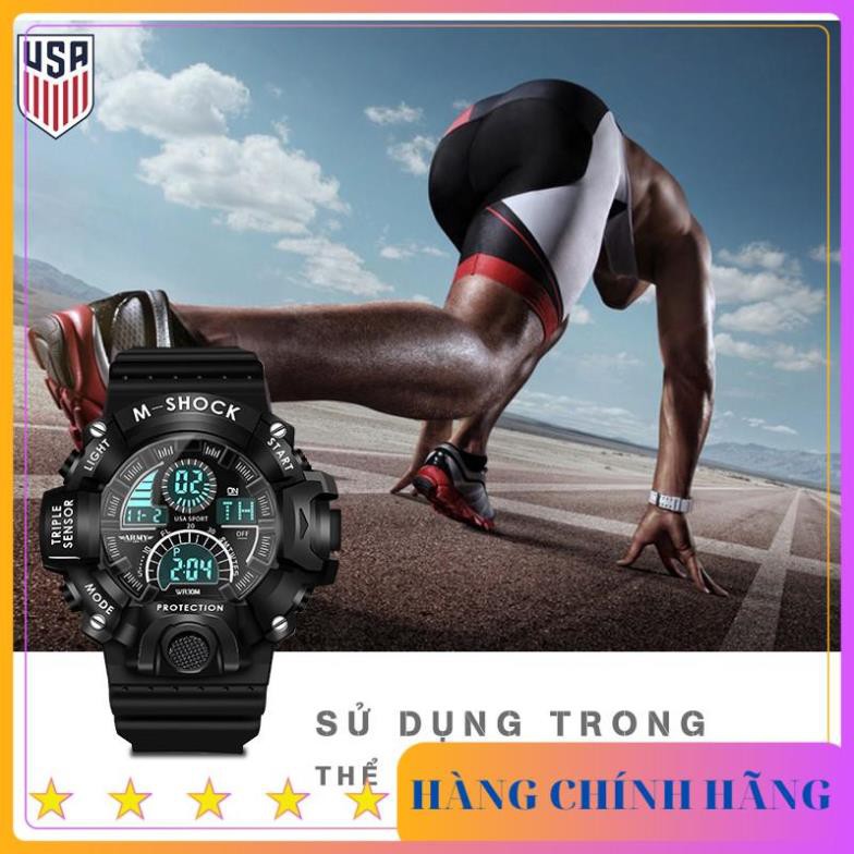 [ HÀNG CHẤT LƯỢNG ] Đồng hồ Nam ARMY USA thể thao Chống Nước Siêu Bền - Thương Hiệu Cao Cấp từ Mỹ