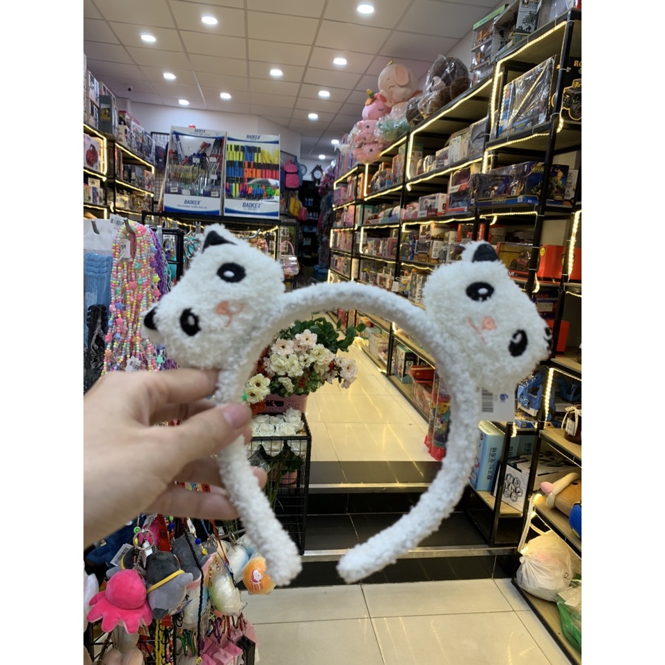 Cài Tóc Xoăn Lông Cừu Chống Trượt Xinh Xắn Cho Nữ