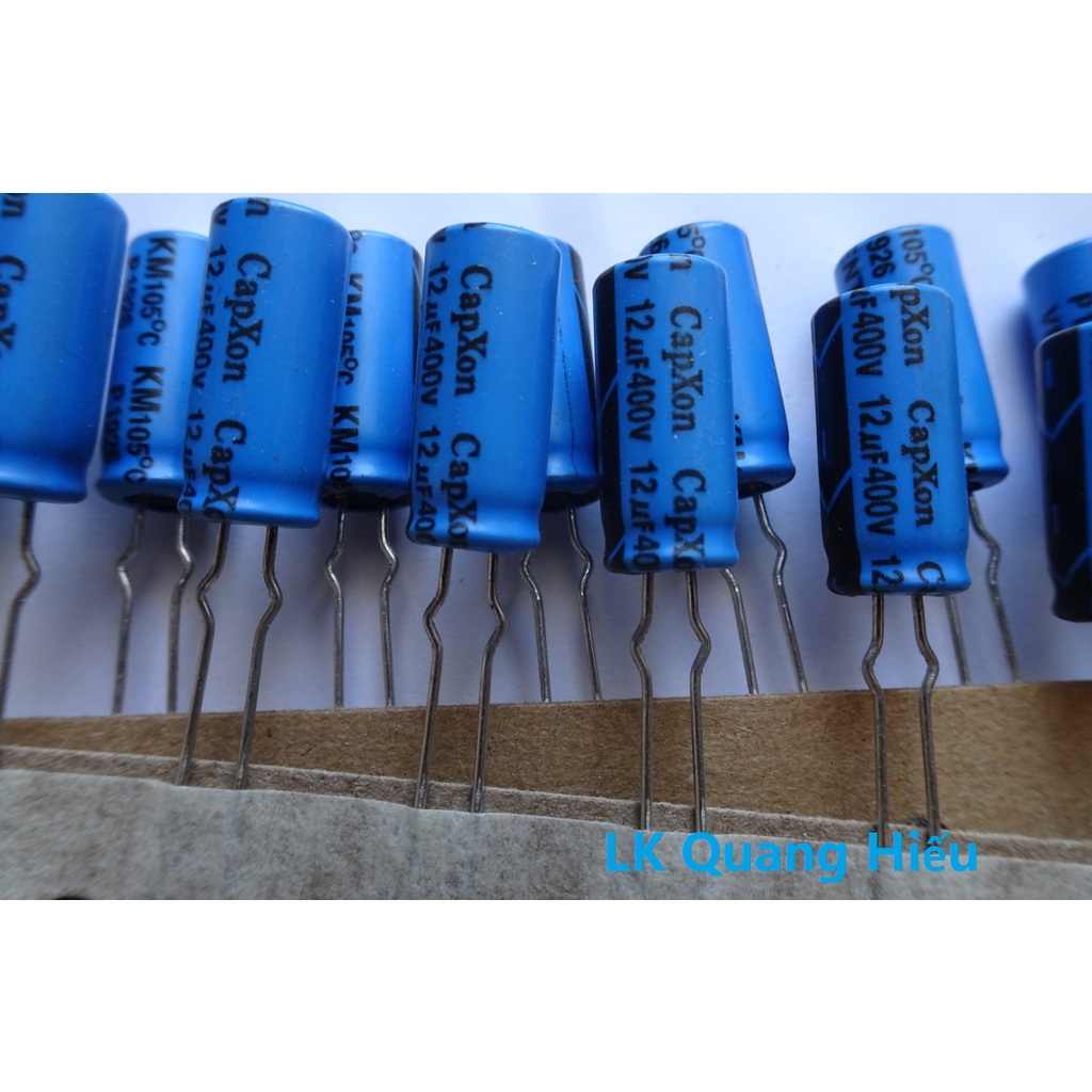 Tụ hóa 400v 12uf chất lượng cao thay thế cho 400v 10uf