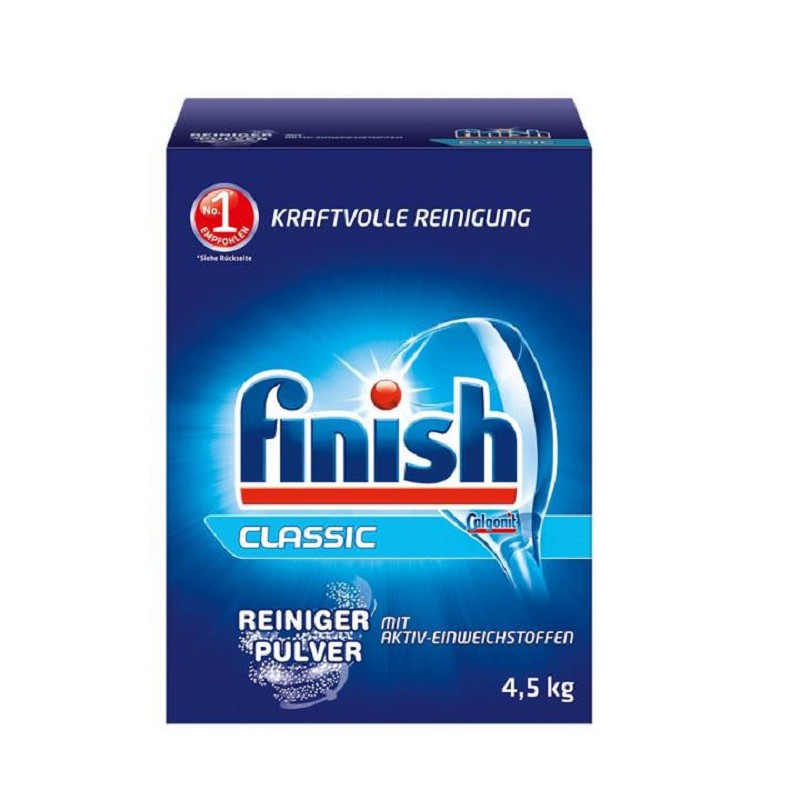 Combo bột rửa bát Finish muối làm mềm nước Somat và nước làm bóng Somat