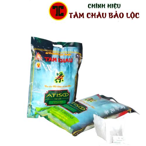 02 Atiso Túi Lọc Phổ Thông Túi 200G (100 túi lọc) - Chính hiệu TÂM CHÂU BẢO LỘC