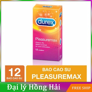 Bao cao su Durex Pleasuremax 12 cái