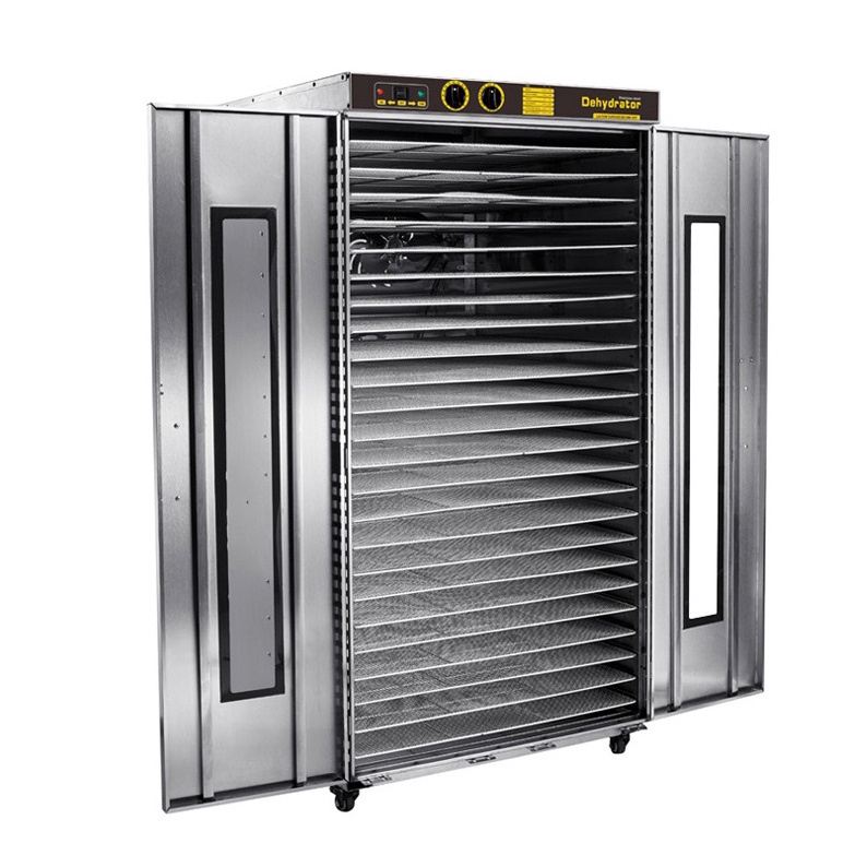 Máy Sấy Thực Phẩm Công Nghiệp, Sấy Hoa Quả Thực Phẩm Hiệu Septree 24 Khay Lớn, Công Suất 5400W. BH 12 Tháng