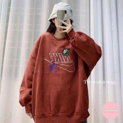 Áo sweater nỉ bông áo nỉ nữ dày dặn phong cách hàn quốc Lizhouse | BigBuy360 - bigbuy360.vn