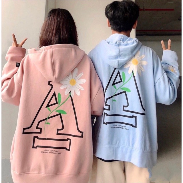 Áo Khoác Hoodie Nỉ In Hình Chữ A Sau Lưng | BigBuy360 - bigbuy360.vn