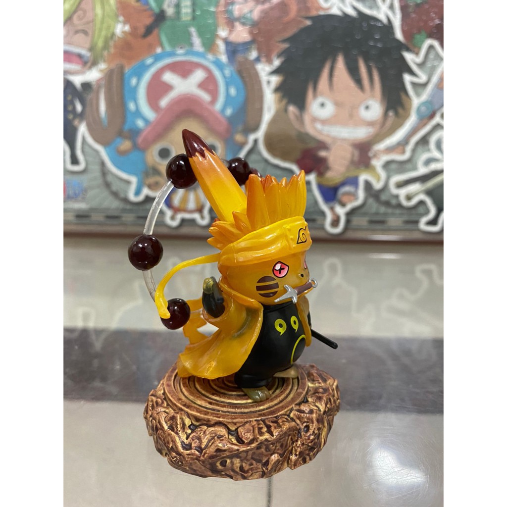 Mô Hình Nhân Vật Pikachu Hóa Trang Naruto Shippuden 6 Chế Độ