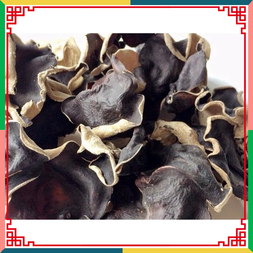 Mọc nhĩ/ mộc nhĩ khô sạch không chân 100g