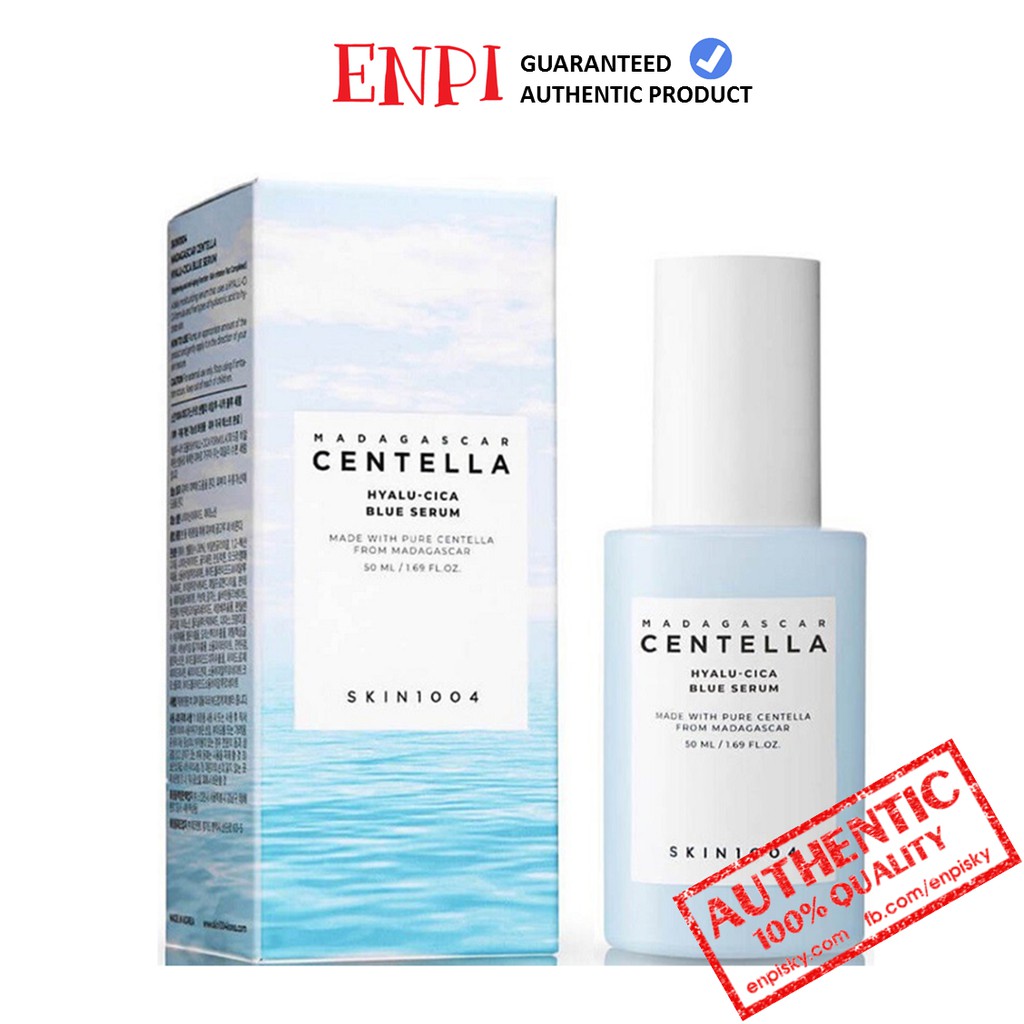 Tinh chất cấp ẩm Skin1004 Madagascar Centella Hyalu-Cica Blue Serum