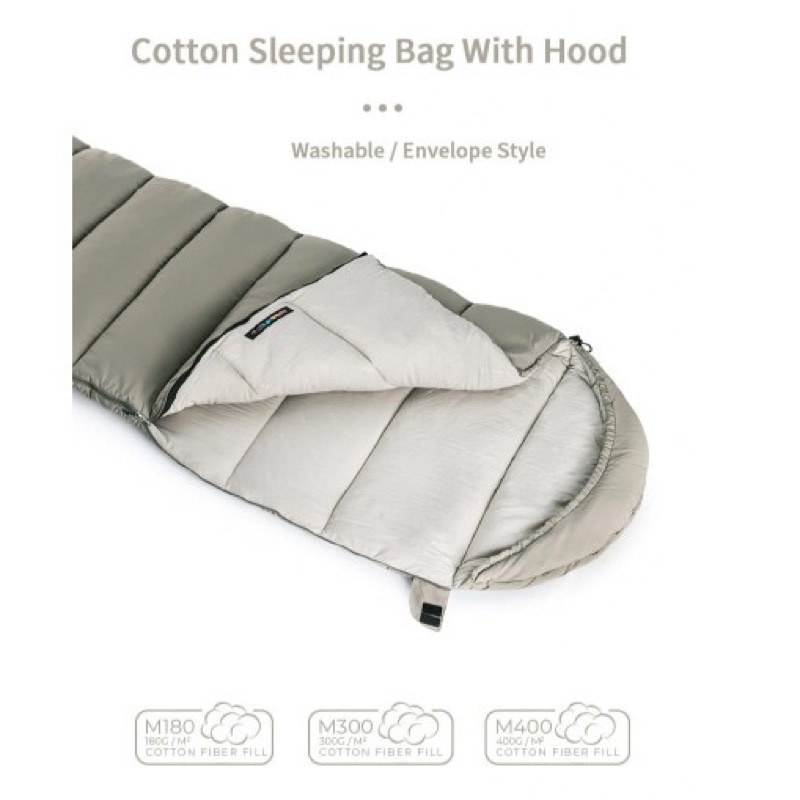 Túi ngủ có mũ trùm đầu NatureHike NH20MSD02