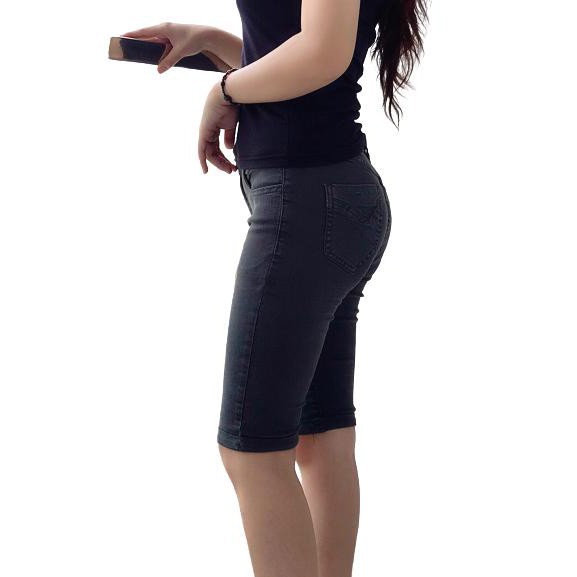 (Giá Sỉ) Quần Nữ Jeans, Quần jeans lửng Nữ VNXK Cao Cấp Chất Mềm Min, Thoáng Mát, Co Giãn Cực Mạnh