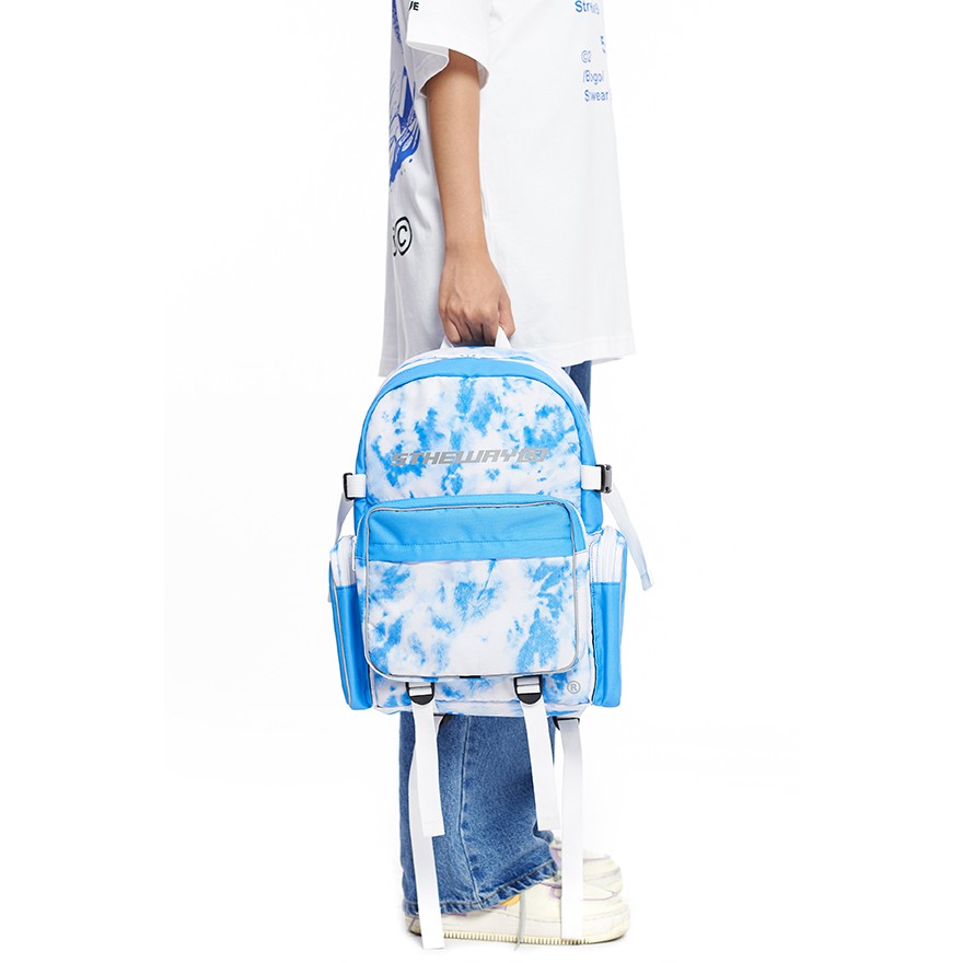 Balo 5THEWAY® /tie dye/ ROCKET BACKPACK™ màu Xanh Trời