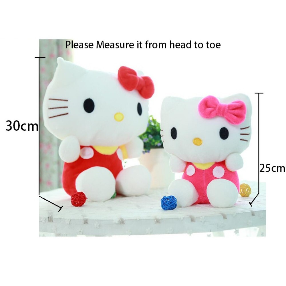 Mèo Hello kitty Nhồi Bông Dễ Thương Dùng Làm Gối Ôm