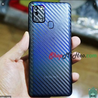 Bộ 2 Miếng dán vân Carbon mặt lưng cho Samsung Galaxy A21S