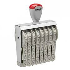 Dấu Trodat 8 Số 18mm 15188 Number Stamp