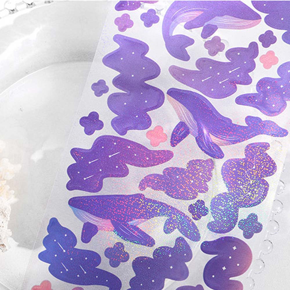 Set 81 Miếng Dán Trang Trí Sổ Tay Diy Hình Ngôi Sao Xinh Xắn