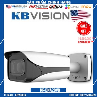 Camera ip hồng ngoại 2.0 megapixel kbvision kr-dna20vb