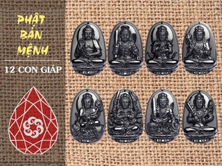 Dây Chuyền Mặt Phật Bản Mệnh 12 Con Giáp
