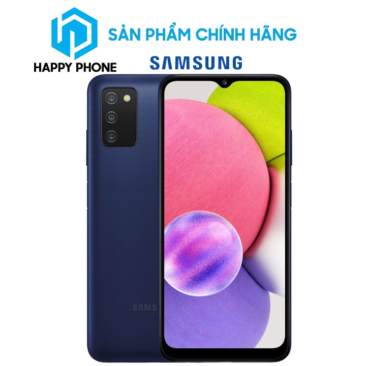 Điện Thoại Samsung Galaxy A03s (4GB/64GB) - Hàng Chính Hãng, Mới 100%, Nguyên seal, Bảo Hành 12 Tháng