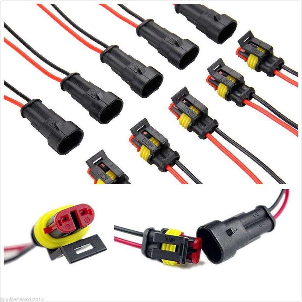 Đầu Nối Dây AWG HID 2 Pin Siêu Bền Chống Thấm Nước Tiện Dụng