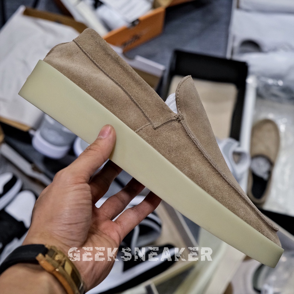 [GeekSneaker] Giày Fear of God Beige Suede 'The Loafer' Loafers