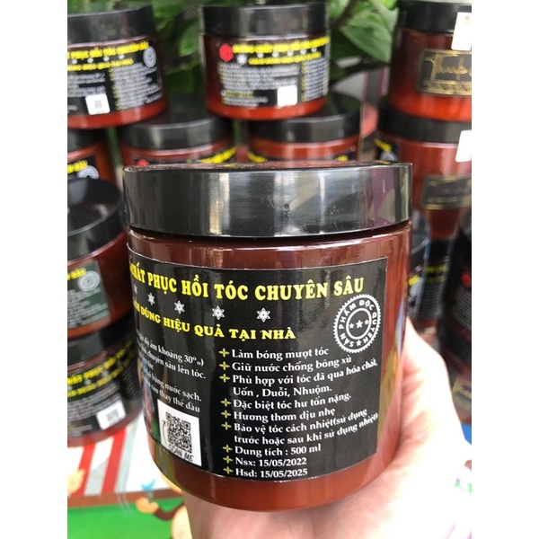 Dưỡng chất phục hồi siêu dưỡng Keratin &amp; Collagen - Dưỡng tóc chuyên sâu 100ml