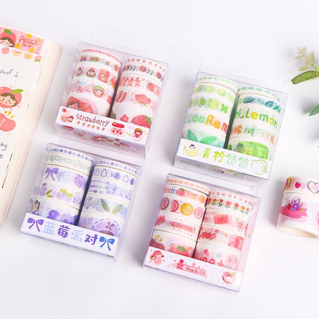 Washi tape trang trí sổ vở đồ dùng 3 - tiemcuaan